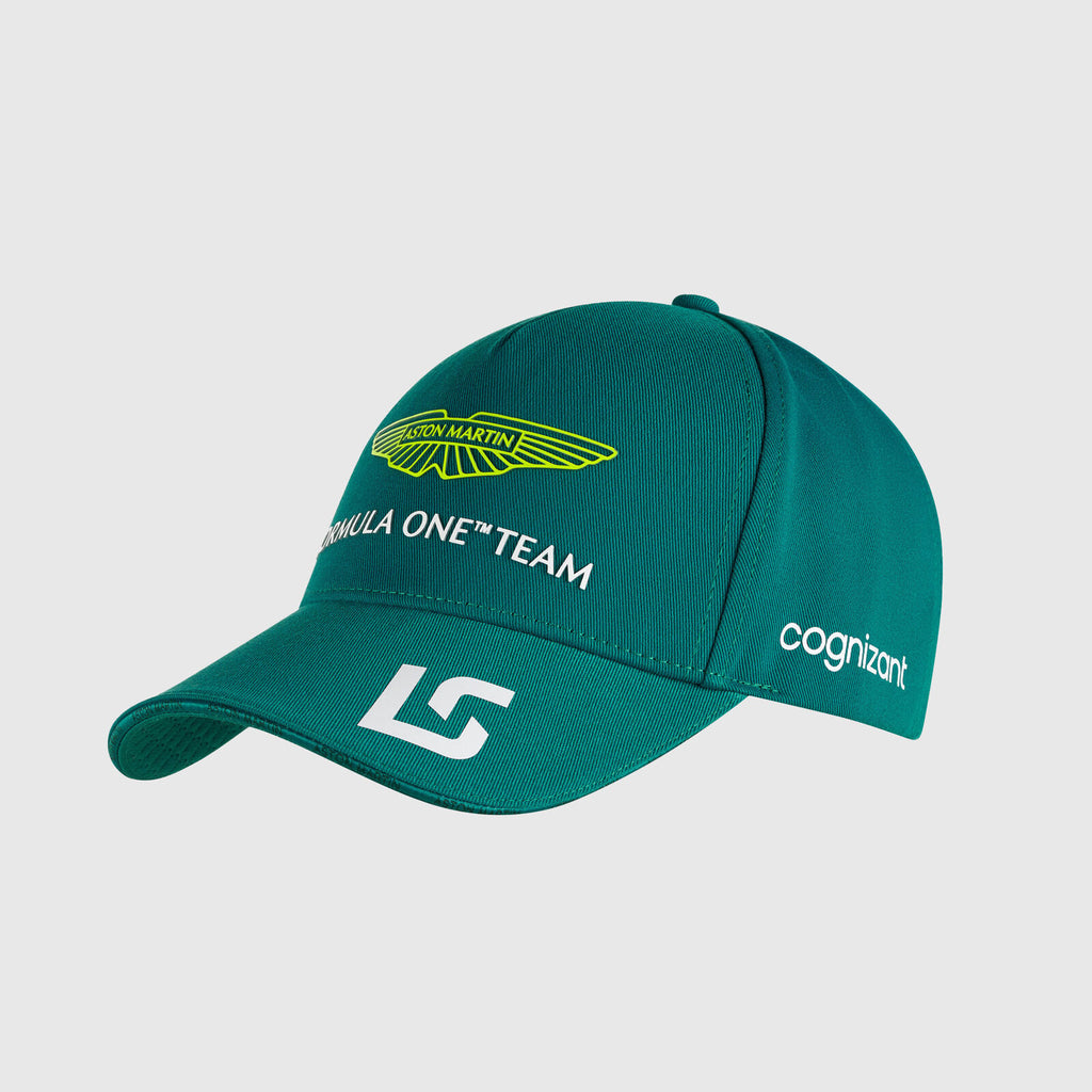 Aston Martin officiel F1 unisexe pilote Lance Stroll chapeau vert