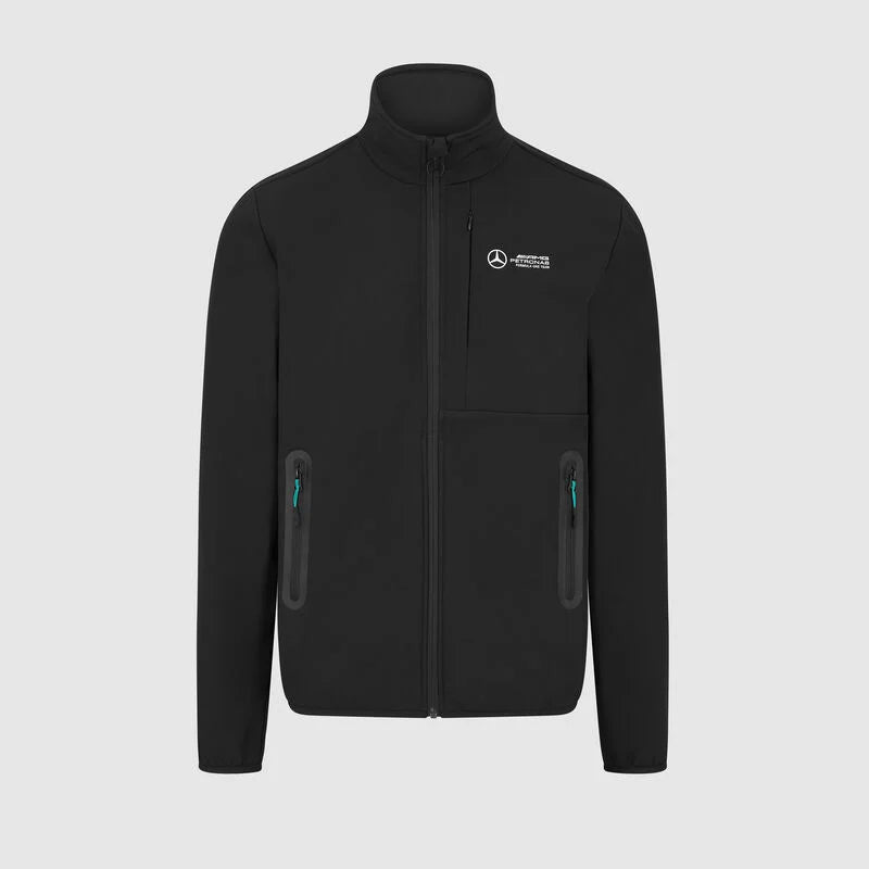 Mercedes AMG Petronas F1 Team Mens Softshell Jacket 2024