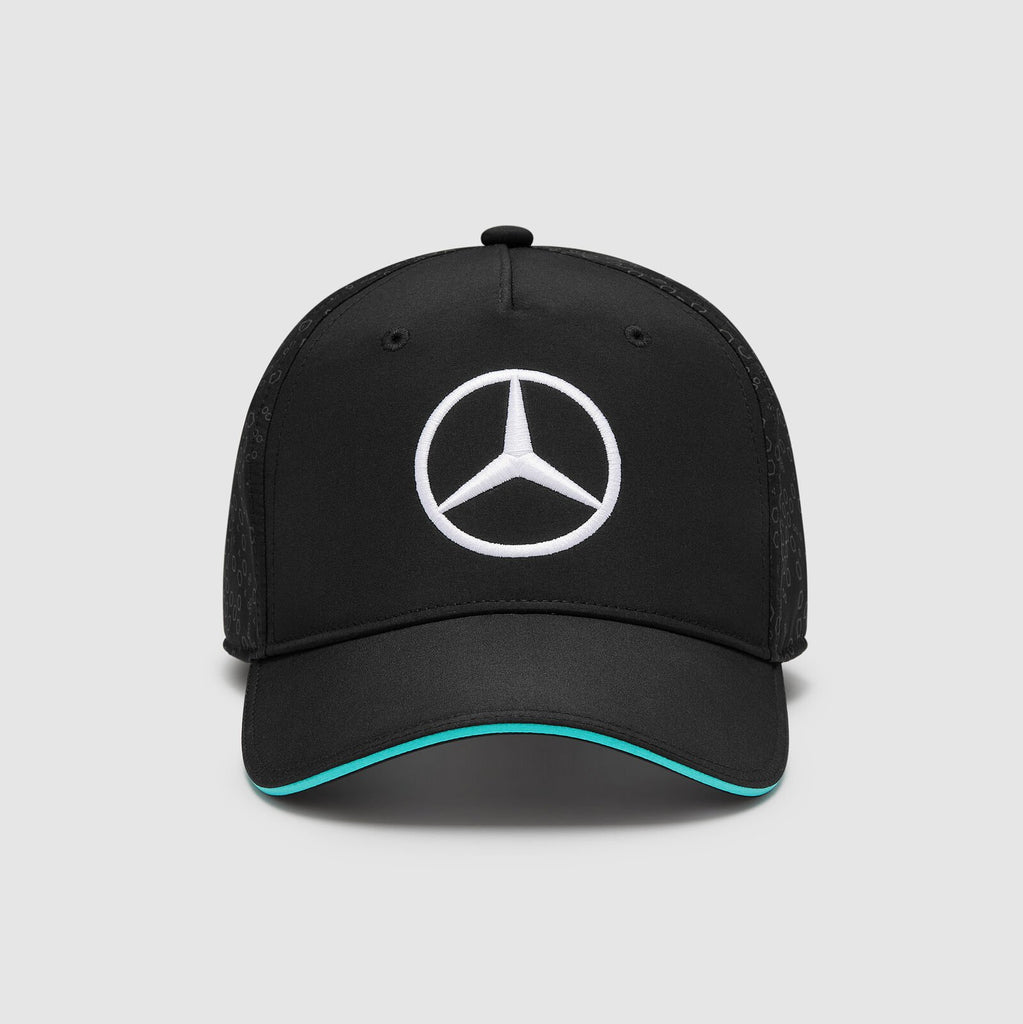 Mercedes AMG Petronas F1 Team Unisex Black Baseball Hat