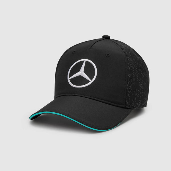 Mercedes AMG Petronas F1 Team Unisex Black Baseball Hat