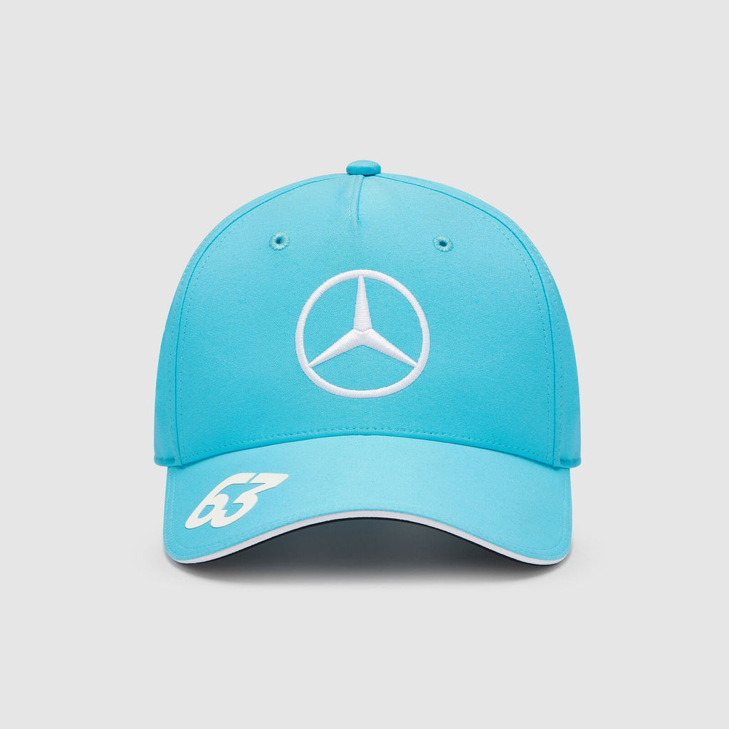 Mercedes AMG Petronas F1 Team Unisex Driver George Russell Blue Hat