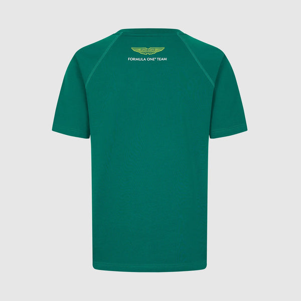 Aston Martin F1 Team Mens Logo Green T-shirt