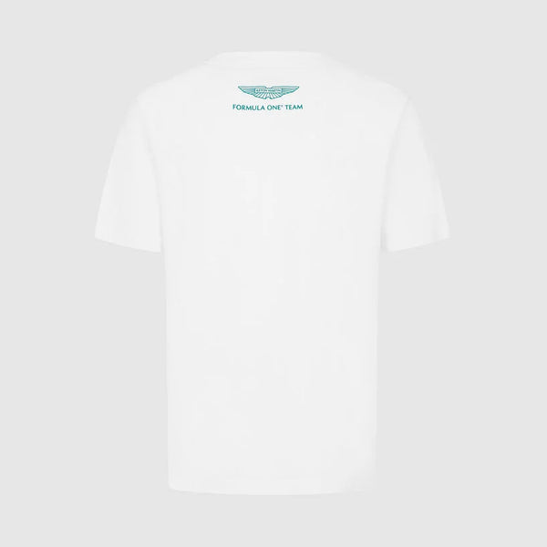 Aston Martin F1 Team Mens Logo White T-shirt