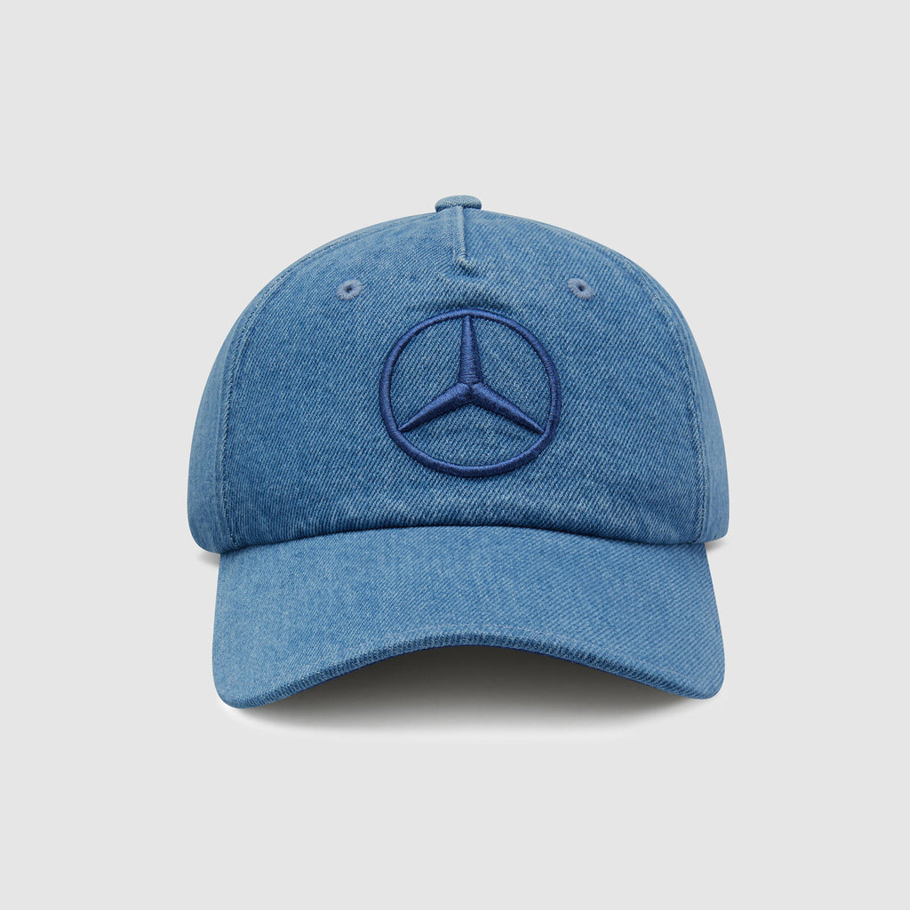 Mercedes AMG Petronas F1 Unisex George Russell British GP Blue Hat 2024