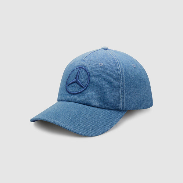 Mercedes AMG Petronas F1 Unisex George Russell British GP Blue Hat 2024