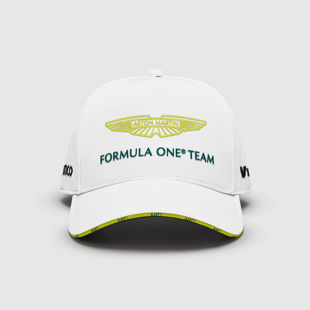 Aston Martin F1 Team Unisex White Hat 2024