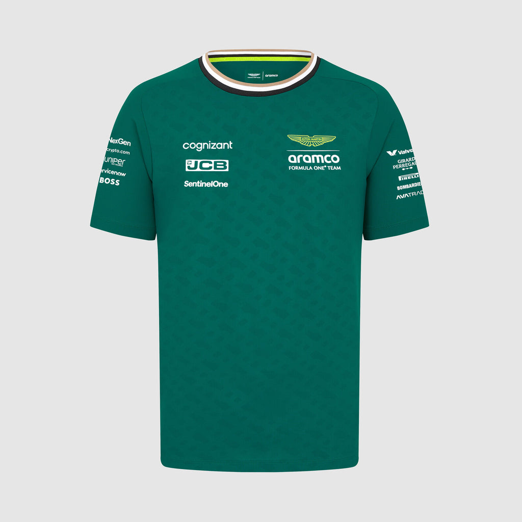 Aston Martin F1 Team Mens T-shirt Green 2024