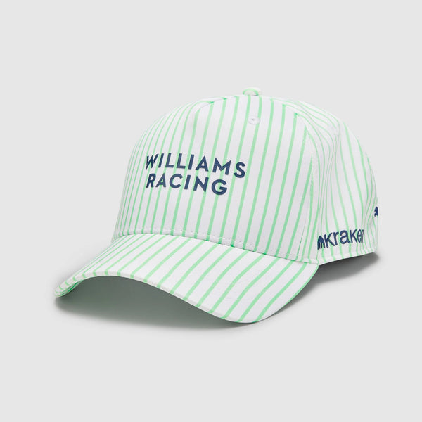 Williams Racing F1 Team Unisex Special Edition Miami White and Green Hat