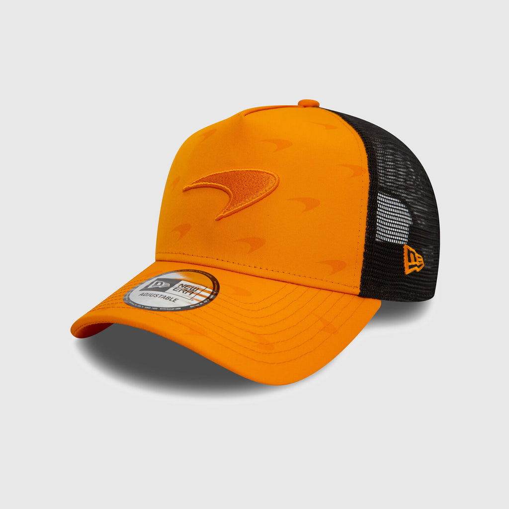 McLaren F1 Team New Era Unisex Speedmark Orange Trucker Hat