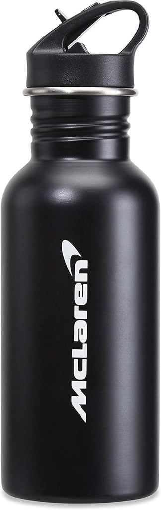 McLaren Racing F1 Unisex Sport Stainless Steel Black Water Bottle 2020