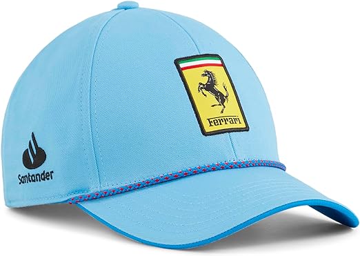 Scuderia Ferrari F1 Team Unisex Special Edition Miami Lazor Blue Hat