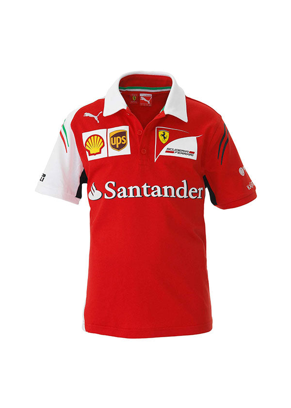 Scuderia Ferrari F1Team Replica Red Polo 2014