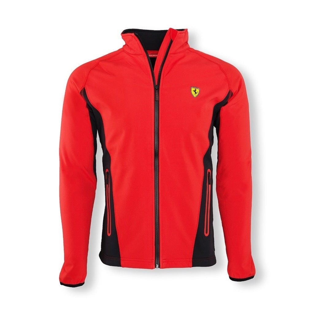 Scuderia Ferrari F1 Team Mens Softshell Red Jacket