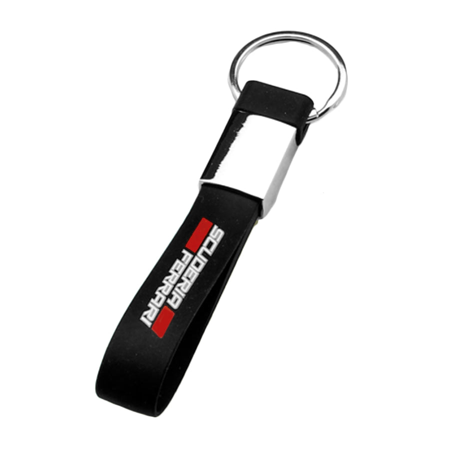 Scuderia Ferrari F1 Strap Black Keyring