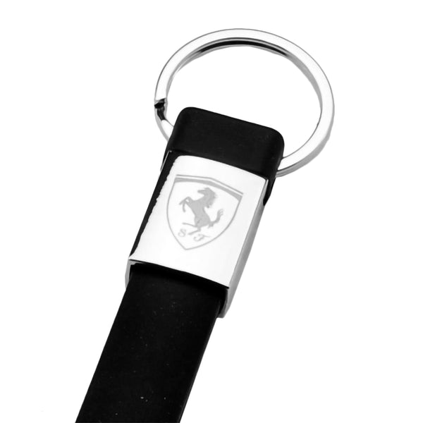 Scuderia Ferrari F1 Strap Black Keyring