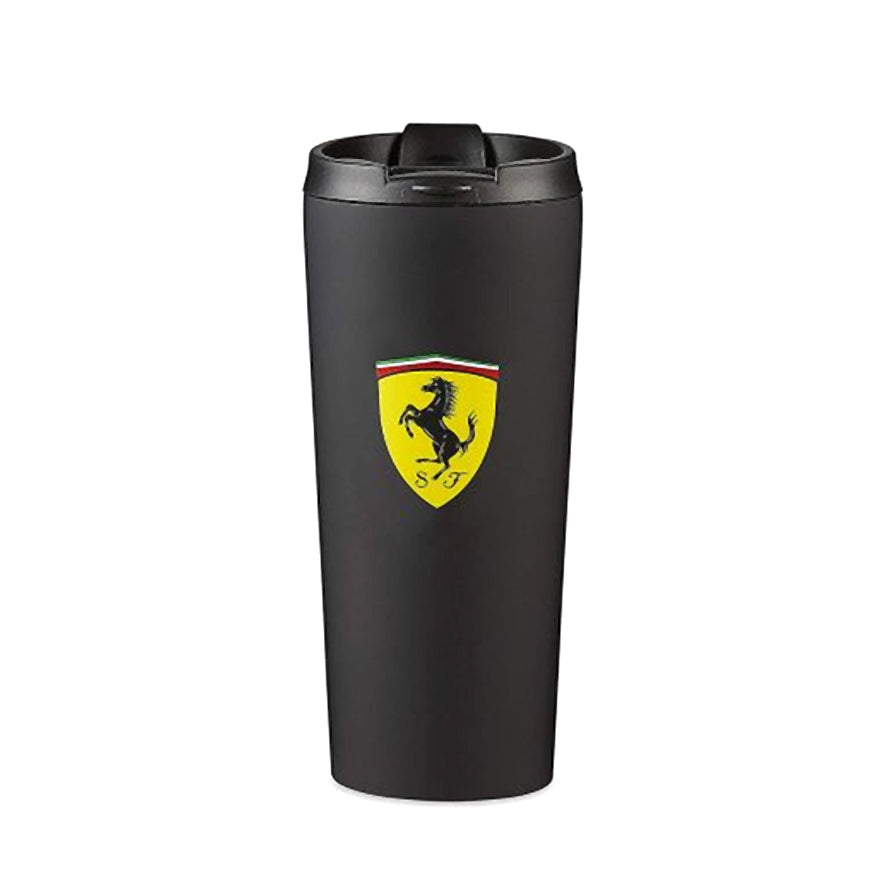 Tasse thermique noire mate Scuderia Ferrari F1 Team