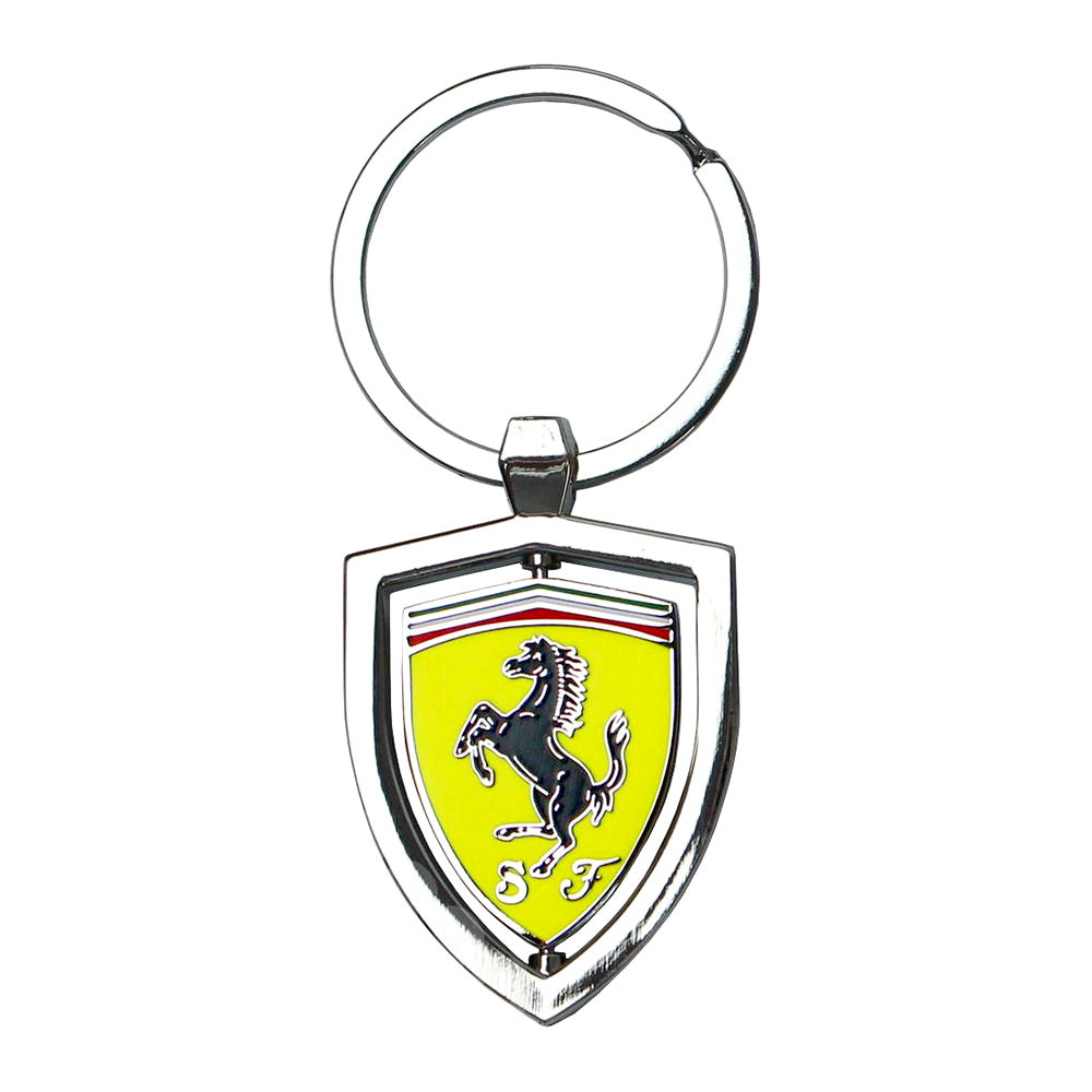 Porte-clés Argenté Scuderia Ferrari F1 Team Spinner