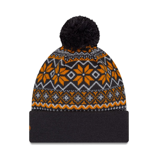 McLaren F1 Unisex Xmas Cuff Bobble Grey Beanie Hat