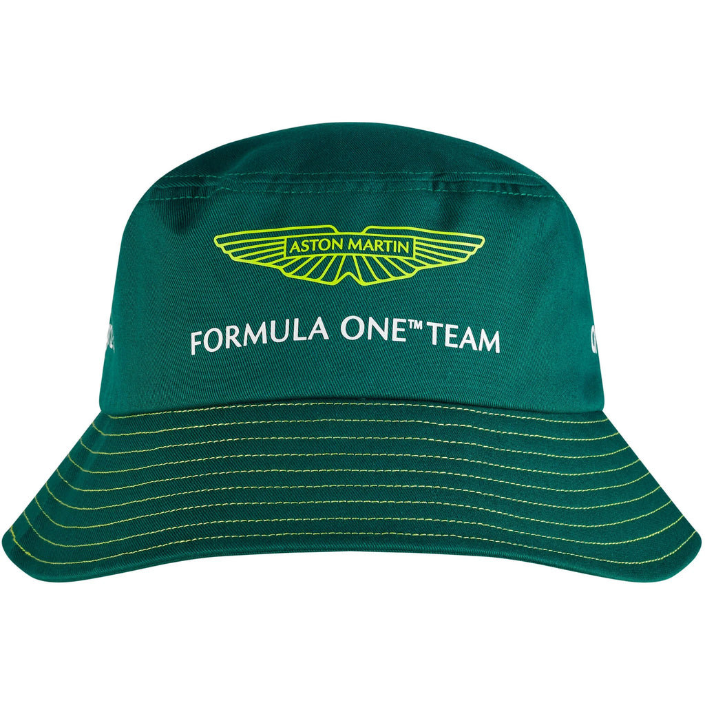 Aston Martin Official Team Unisex Green Bucket Hat