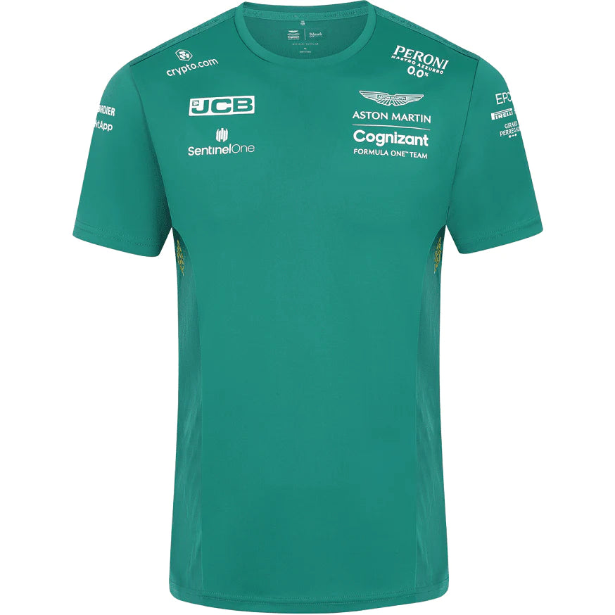 Aston Martin Cognizant F1 Team Mens Green T-Shirt 2022