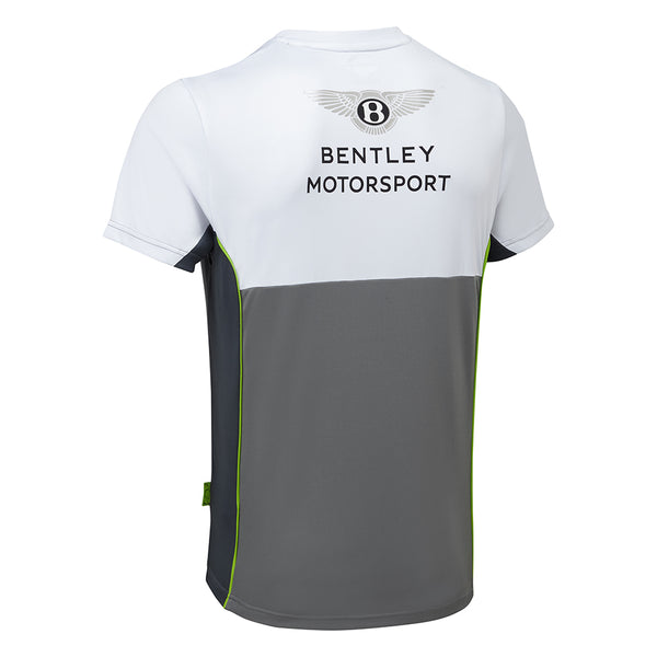 Bentley Motorsport Team T-shirt blanc/gris pour homme 