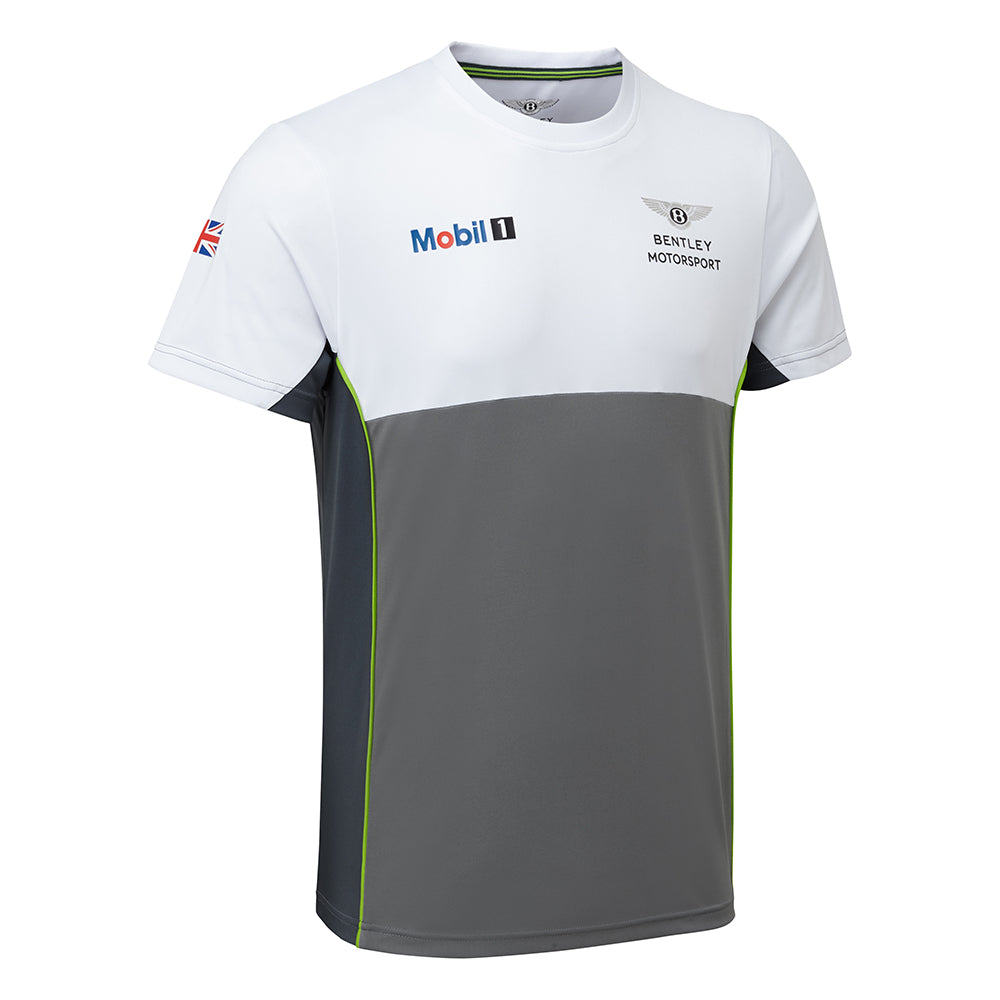 Bentley Motorsport Team T-shirt blanc/gris pour homme 