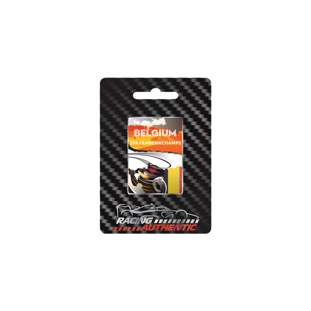 Racing Authentic Spa-Francorchamps Belgium Multicolor Pin 4