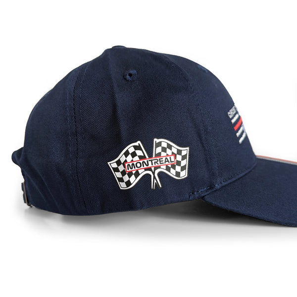 Circuit Gilles Villeneuve Fanwear Collection Chapeau Bleu Marine Pour Homme