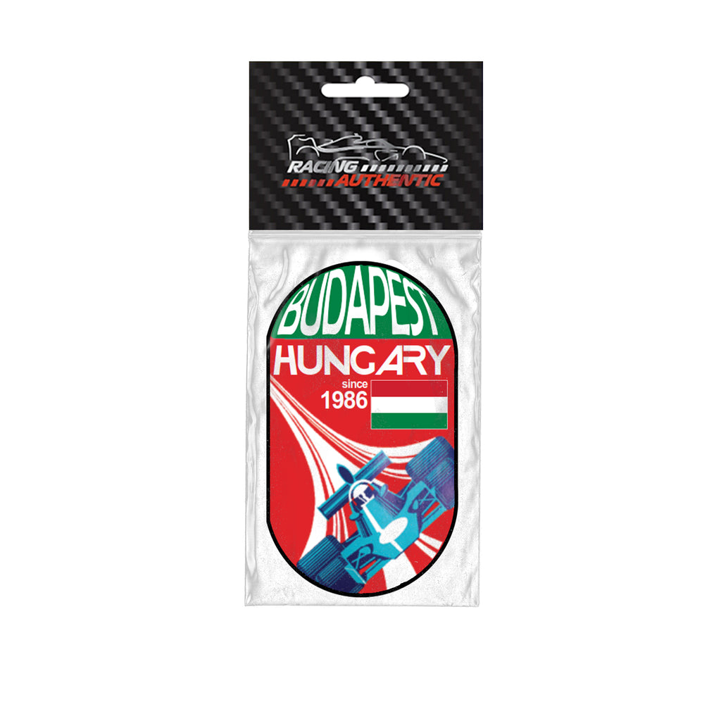 Racing Authentic Budapest Hungary Multicolor Magnet 3