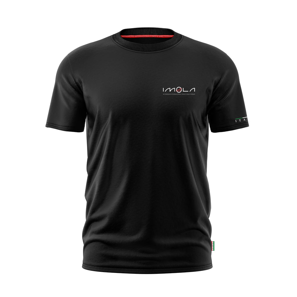 Imola Circuit Logo Men's Black T-Shirt