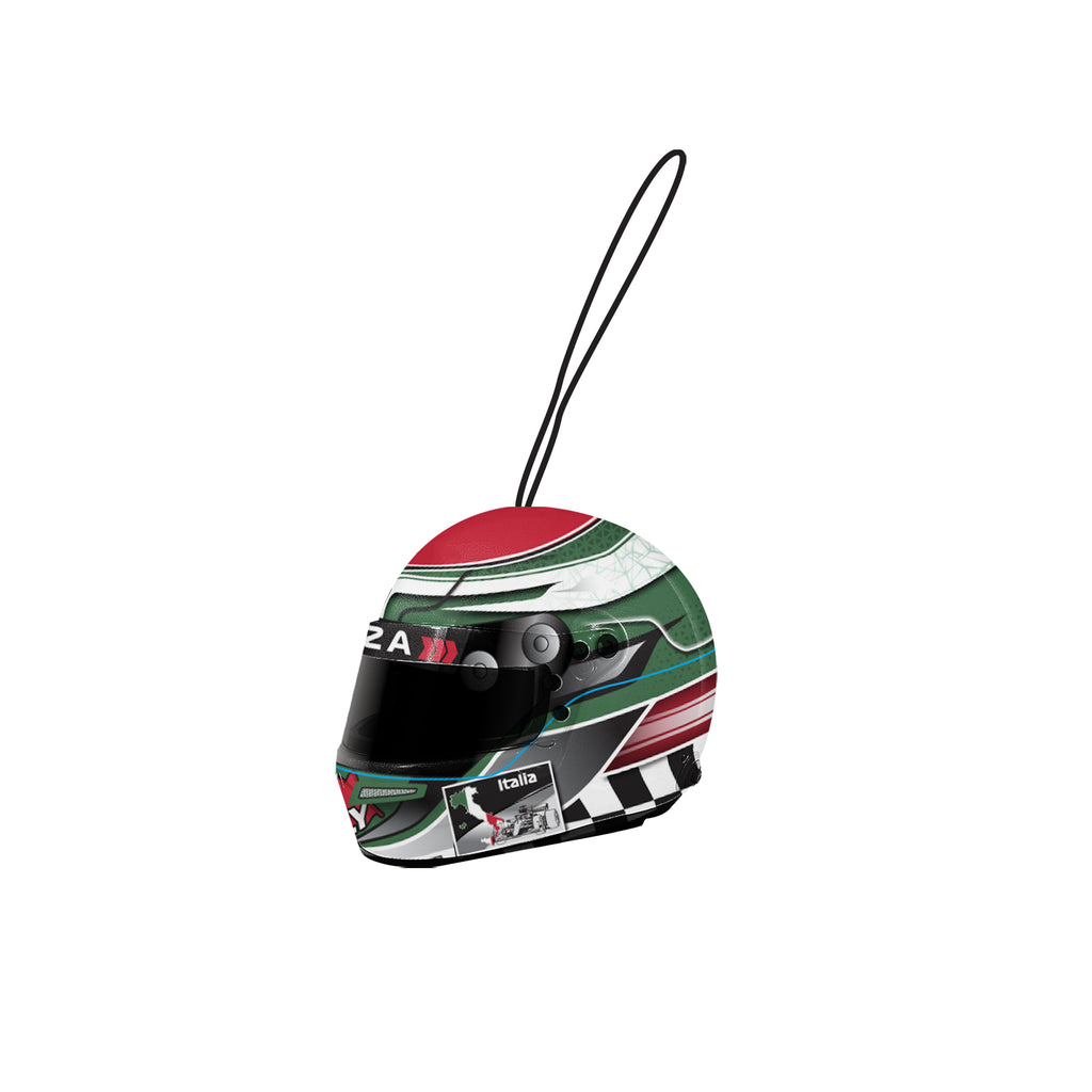 Racing Authentic Helmet Poncho Monza Italy Multicolor Case