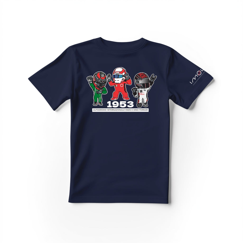 Imola Circuit Driver Kid's Navy T-Shirt