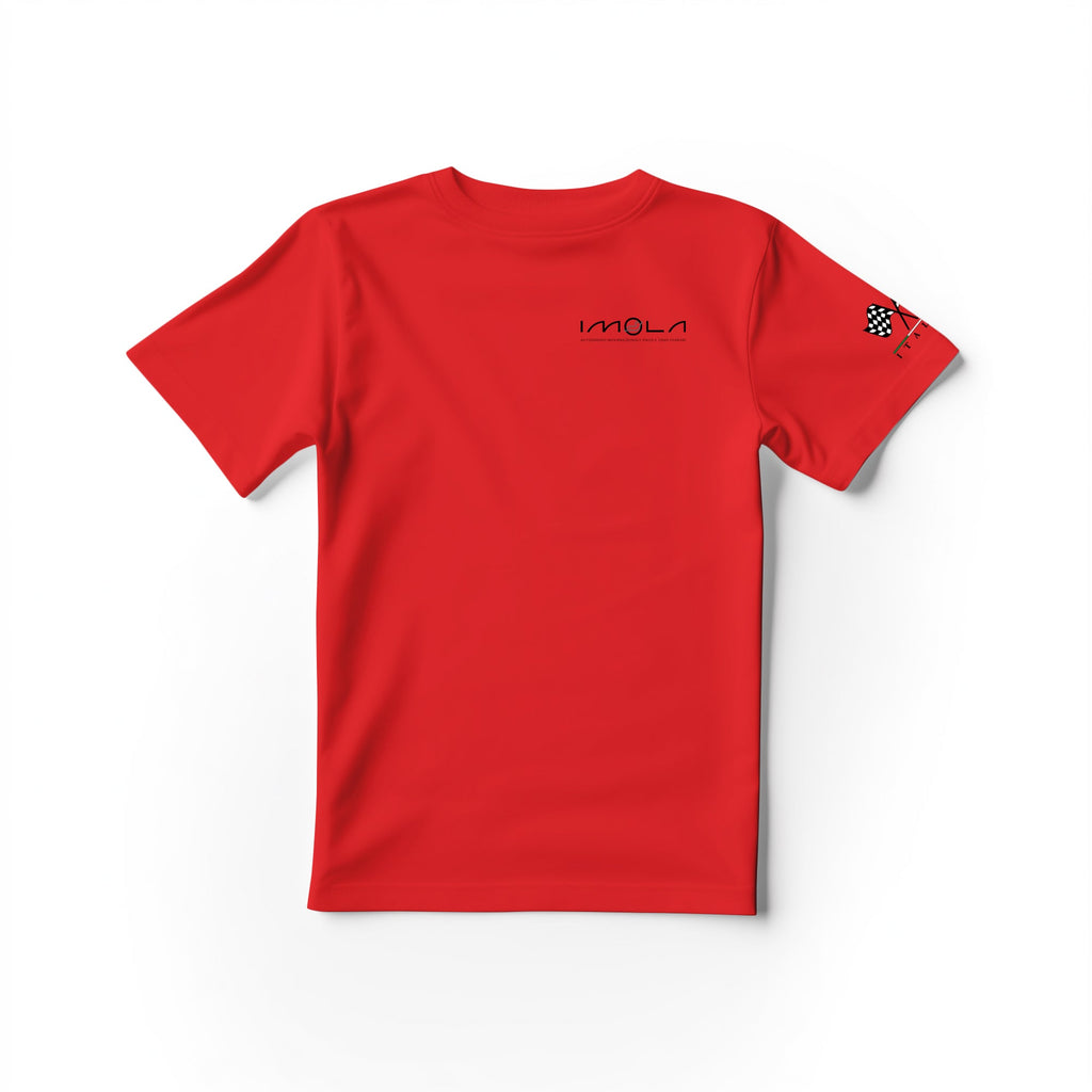 Imola Circuit Logo Kid's Red T-Shirt