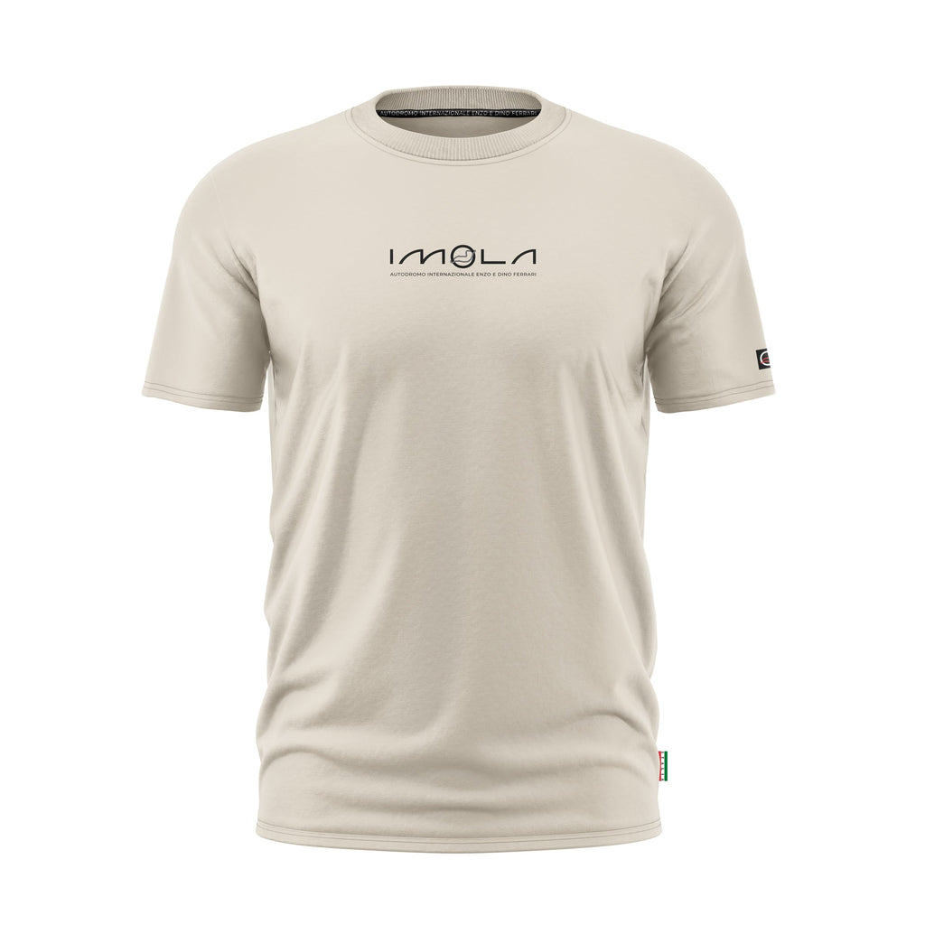 Imola Circuit Vintage Emilia Romagna Grand Prix Men's Beige T-Shirt