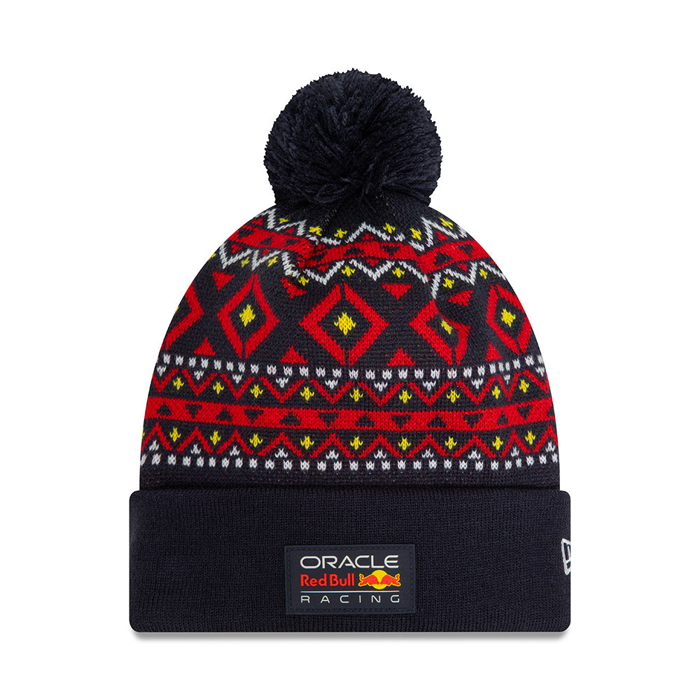 Red Bull Racing F1 Team New Era Unisex Winter Dark Blue Beanie