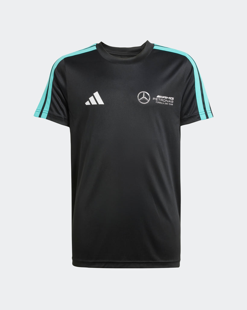 Mercedes AMG Petronas F1 Team x Adidas Kids DNA Black T-shirt 2025