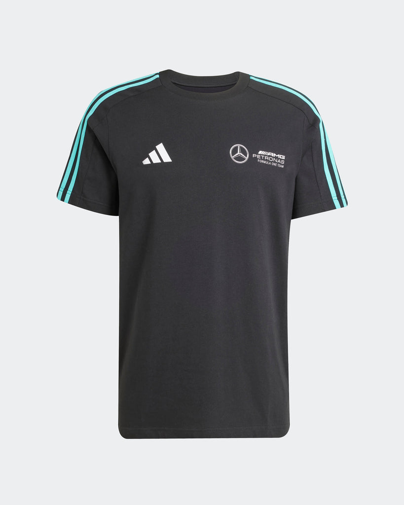 Mercedes AMG Petronas F1 Team x Adidas Mens DNA T-Shirt Black