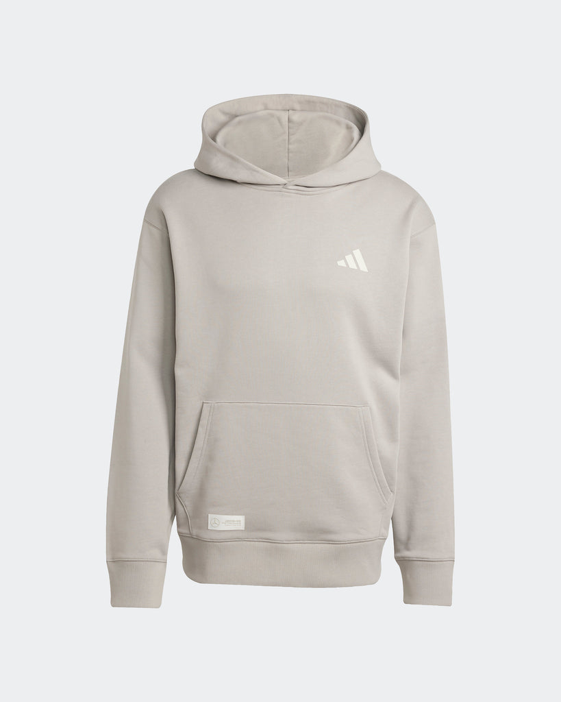 Mercedes AMG Petronas F1 Team x Adidas Mens Premium Sweat Hoody Beige