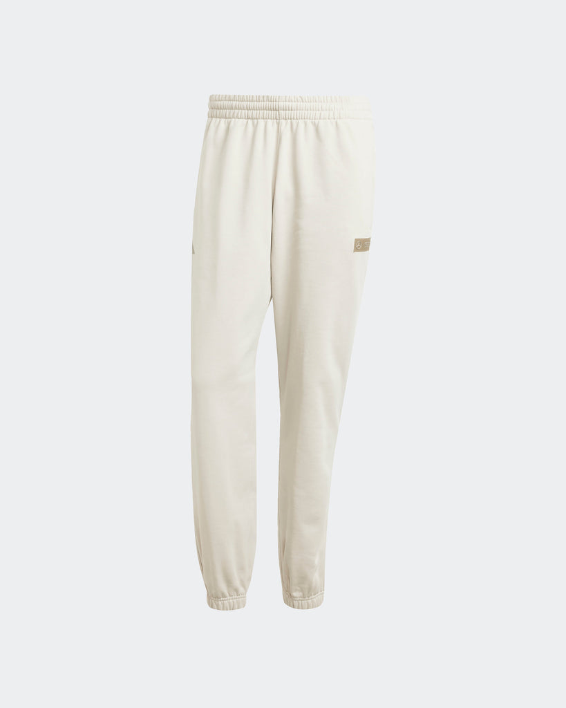Mercedes AMG Petronas F1 Team x Adidas Mens Premium Sweat Joggers Beige