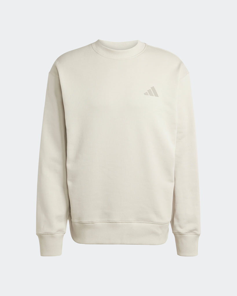 Mercedes AMG Petronas F1 Team x Adidas Mens Premium Sweat-Top Beige