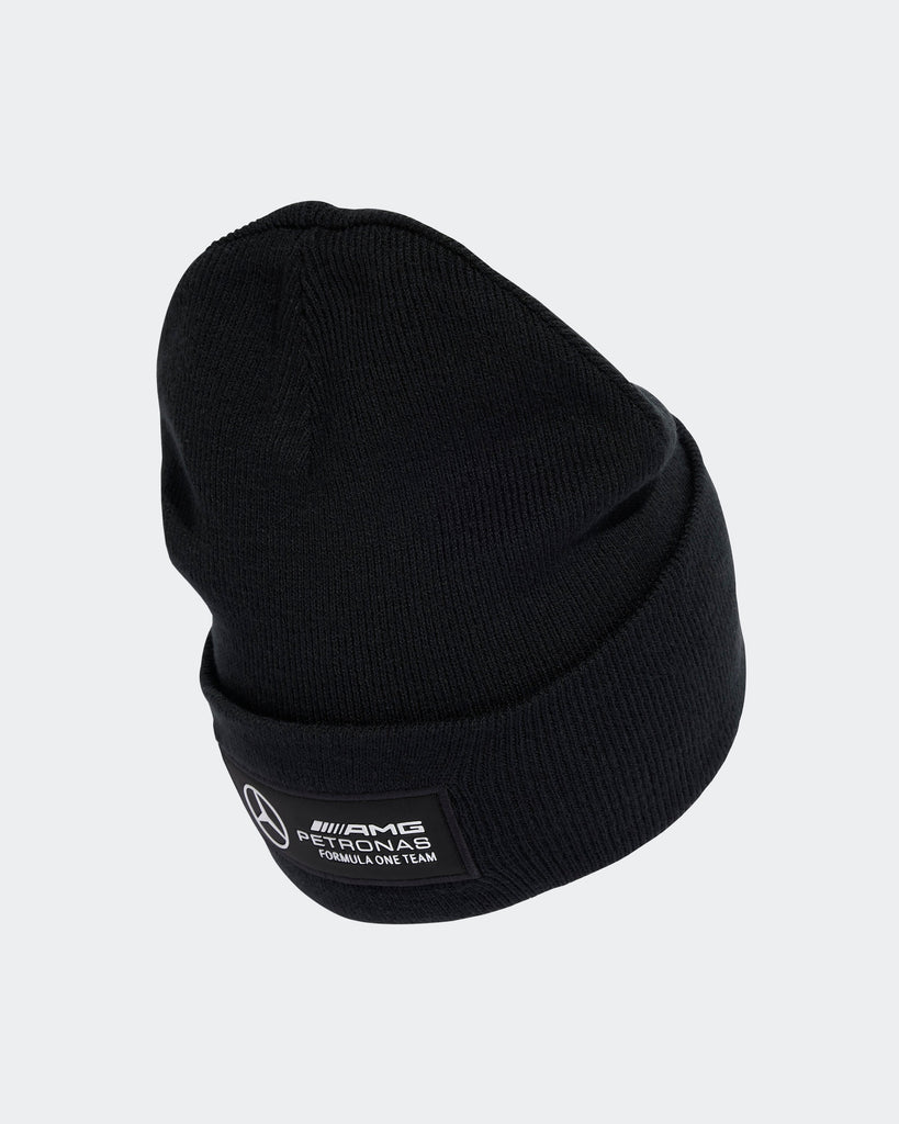 Mercedes AMG Petronas F1 Team x Adidas 2025 Team Cuff Beanie Black