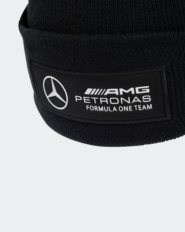 Mercedes AMG Petronas F1 Team x Adidas 2025 Team Cuff Beanie Black