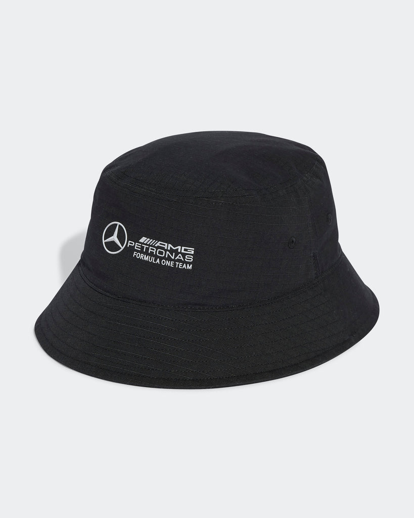 Mercedes AMG Petronas F1 Team x Adidas 2025 Mechanics Bucket Hat Black