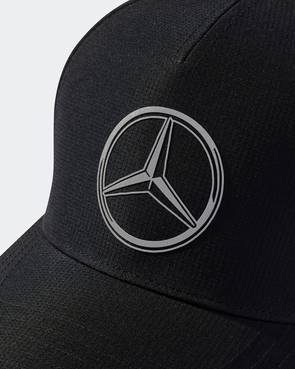 Mercedes AMG Petronas F1 Team x Adidas 2025 Mechanics Climacool Trucker Cap Black