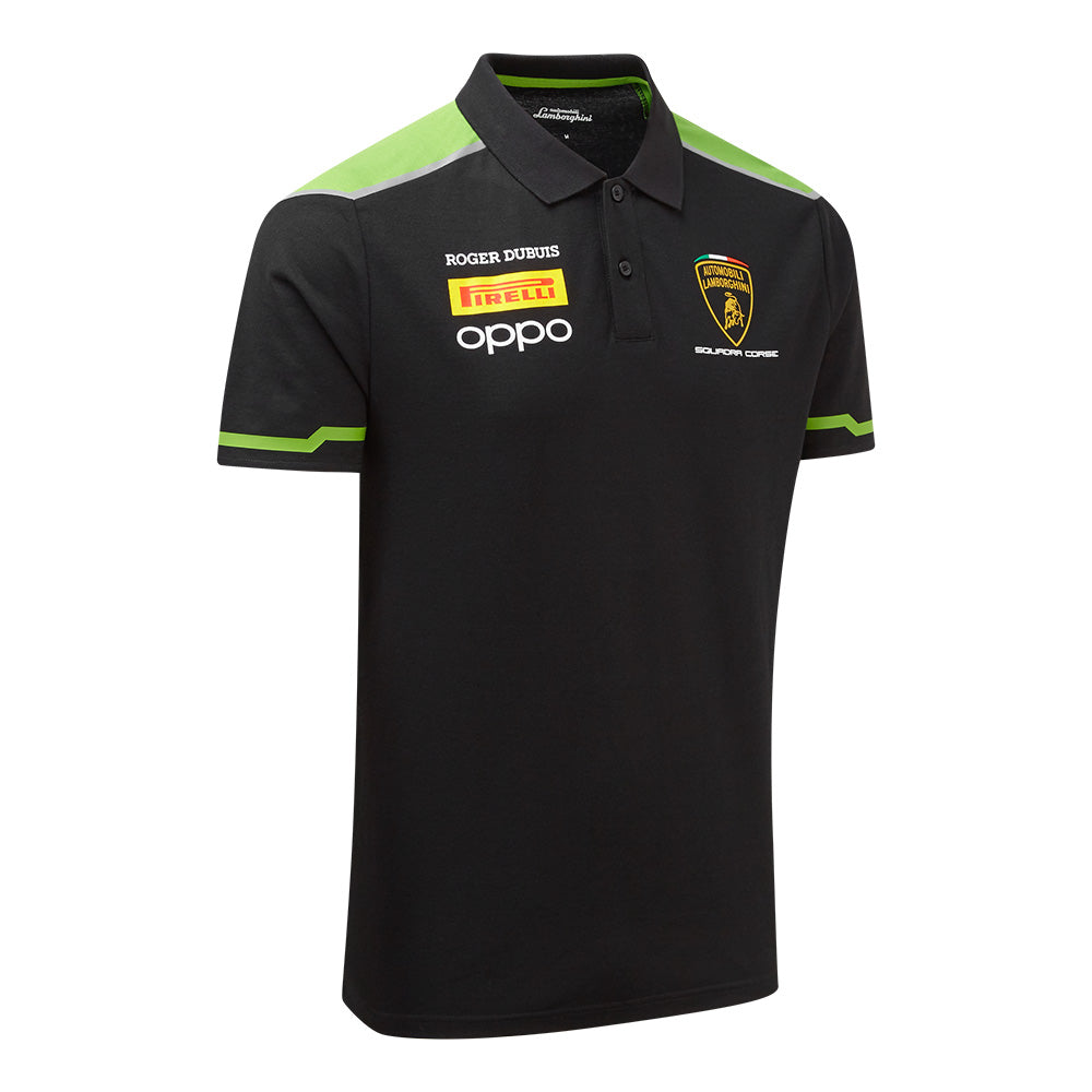 Automobili Lamborghini Squadra Corse Team Polo noir pour homme 