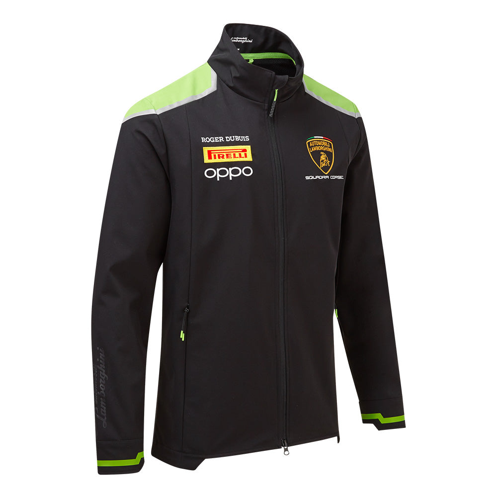 Automobili Lamborghini Squadra Corse Team Veste softshell noire pour homme