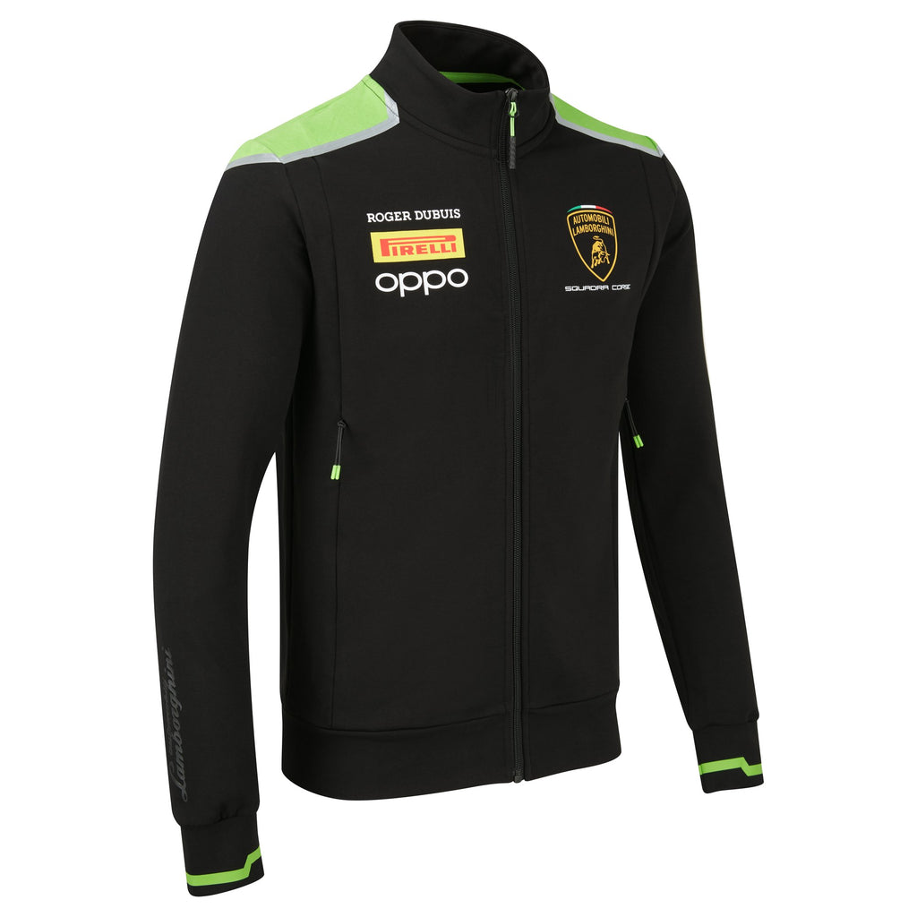 Lamborghini F1 Team Mens Softshell Black Jacket 2022