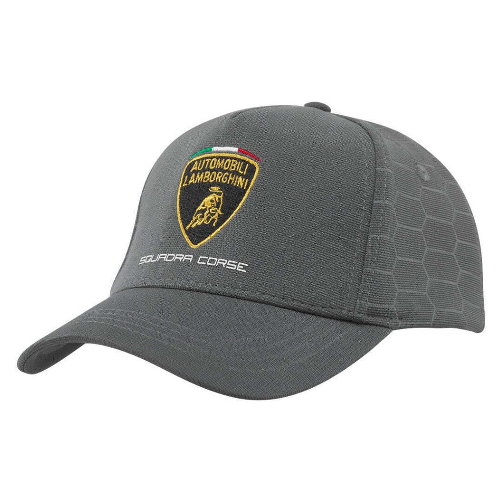 Automobili Lamborghini Squadra Corse Team Unisex Travel Grey Hat