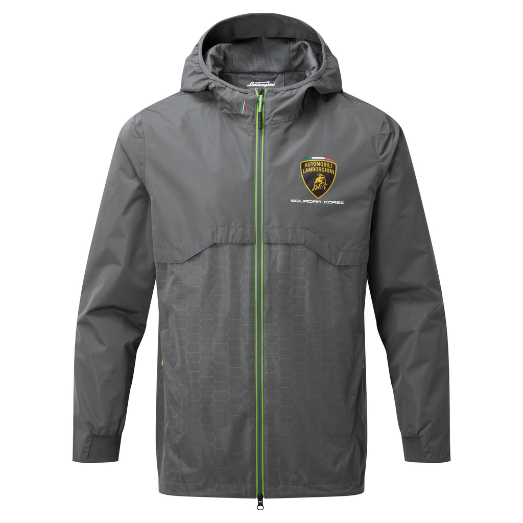 Automobili Lamborghini Squadra Corse Grey Lightweight Jacket