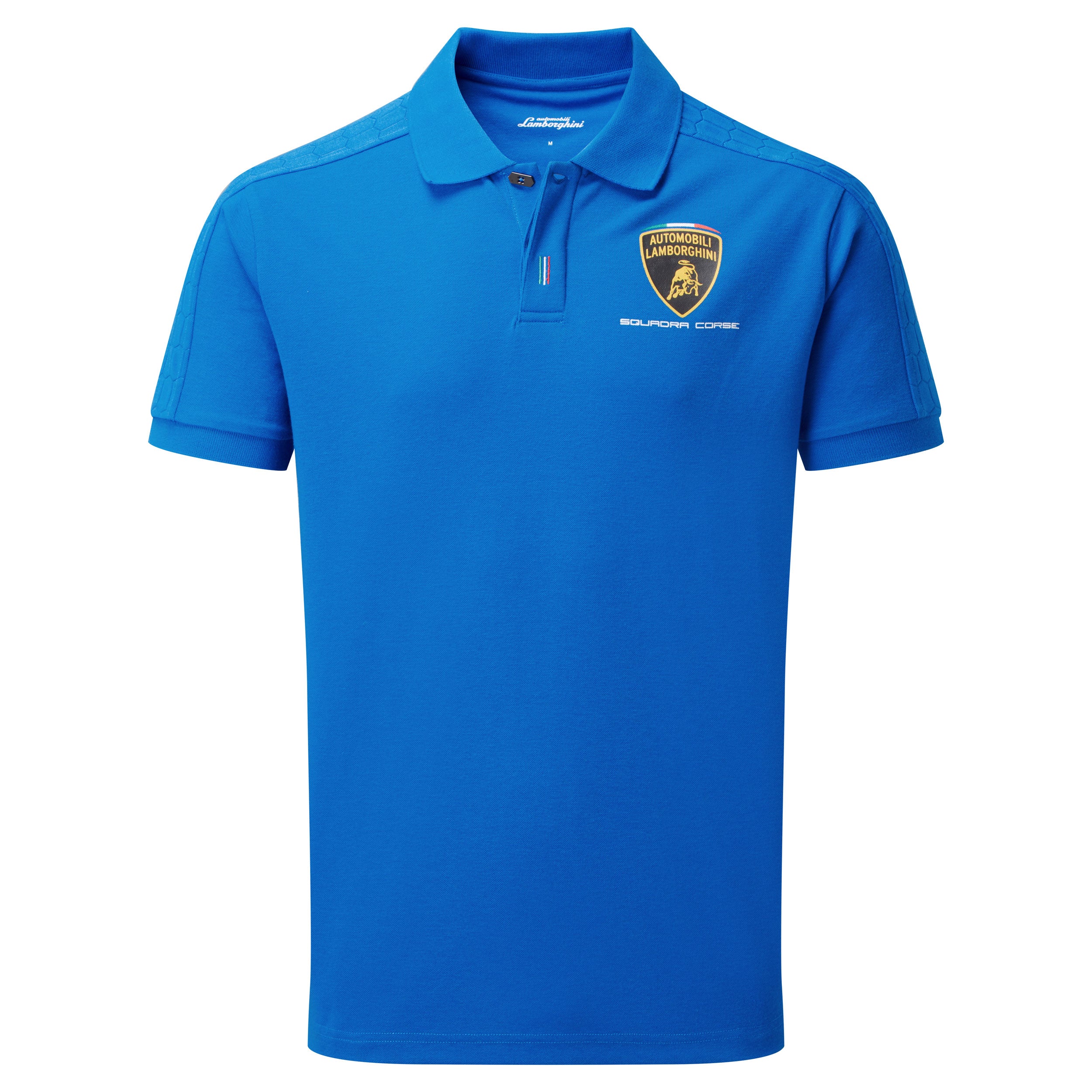 Automobili Lamborghini Blue Men s Travel Polo Shirt V12 RS